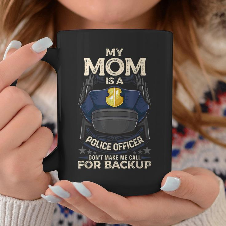 My Mom Is A Police Officer Proud Cop Mother Matching Family Coffee Mug Unique Gifts