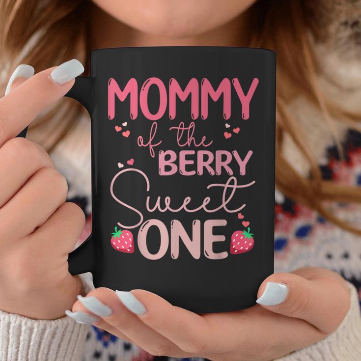 Mommy Of The Berry Sweet One Strawberry First Birthday Coffee Mug Unique Gifts