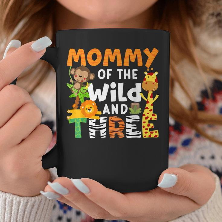 Mommy Of The Wild And Three Zoo Birthday Party Safari Theme Coffee Mug Personalized Gifts