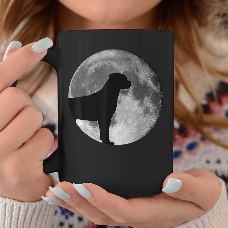 Mondlicht Labrador Silhouette Herren Tassen, Hundeliebhaber Design Lustige Geschenke