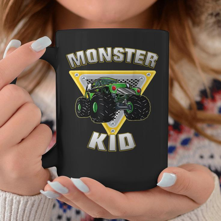 Monster Truck Kid Monster Truck Are My Jam Truck Lovers Coffee Mug Funny Gifts