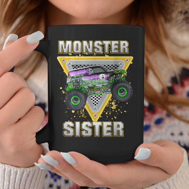 Monster Truck Sister Monster Truck Are My Jam Truck Lovers Coffee Mug Personalized Gifts