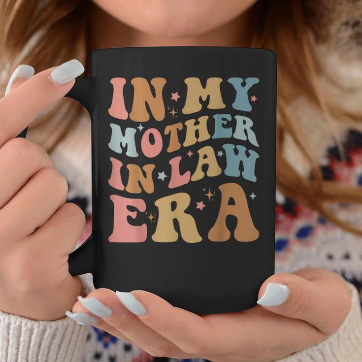 In My Mother In Law Era Retro Groovy Mother-In-Law Coffee Mug Funny Gifts