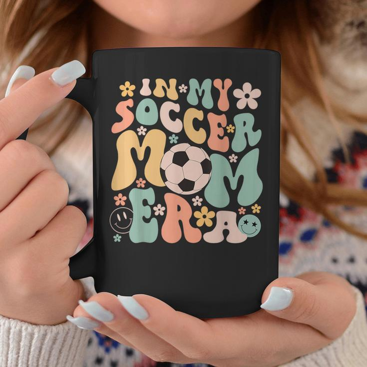 In My Soccer Mom Era Groovy Soccer Mom Life Coffee Mug Unique Gifts