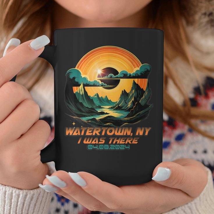 Mountain Total Solar Eclipse Watertown New York Ny Coffee Mug Unique Gifts