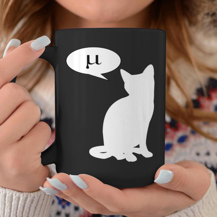 Mu Cat Greek Letter Mew Meow Miu Coffee Mug Unique Gifts