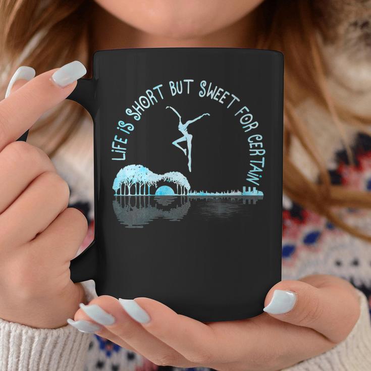 Music Lover Life Is Short But Sweet For Certain Guitar Coffee Mug Unique Gifts