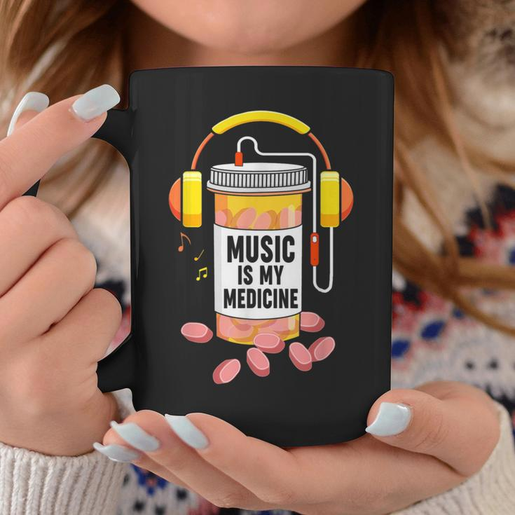 Music Is My Medicine Music Lover Quote Coffee Mug Unique Gifts