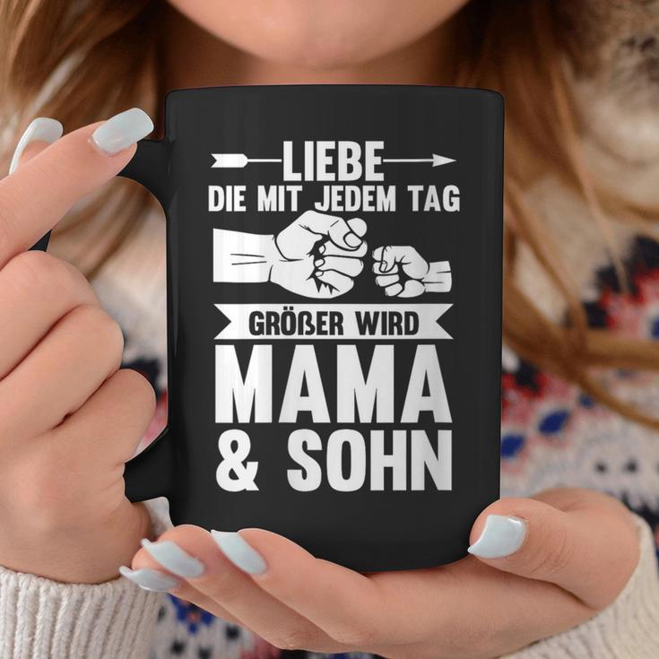 Mutter Muttertag Mama Und Sohn Mit-Ausschnitt Tassen Lustige Geschenke