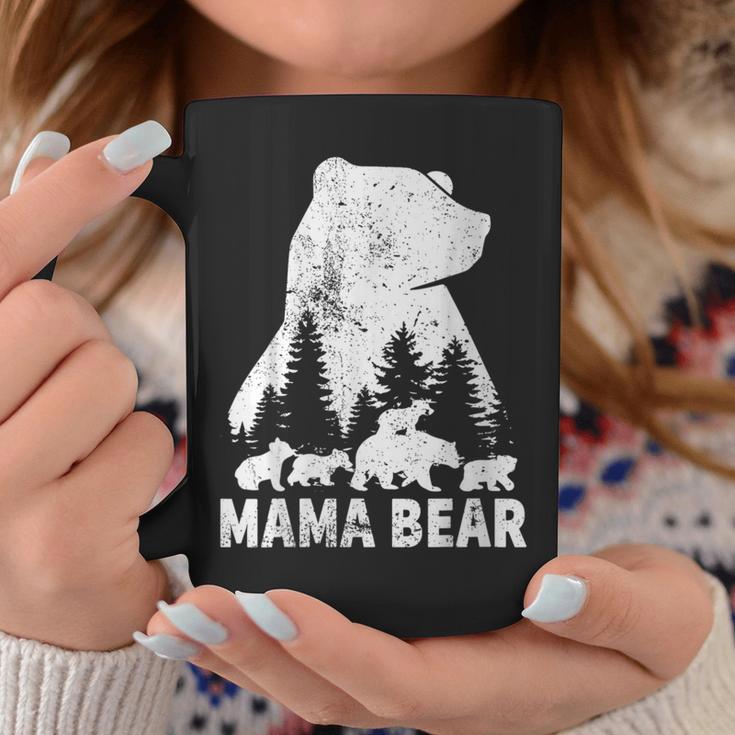 Muttertag Mama Bär 4 Kinderintage Mama Bear 4 Jungs Tassen Lustige Geschenke