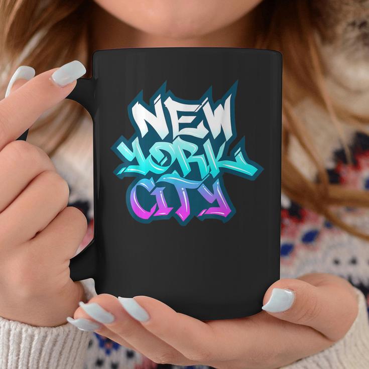 New York City New York City Graffiti Style Coffee Mug Unique Gifts