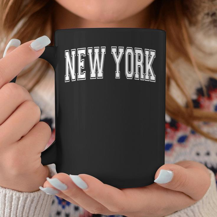 New York Ny New York Usa Vintage Sports Varsity Style Coffee Mug Unique Gifts