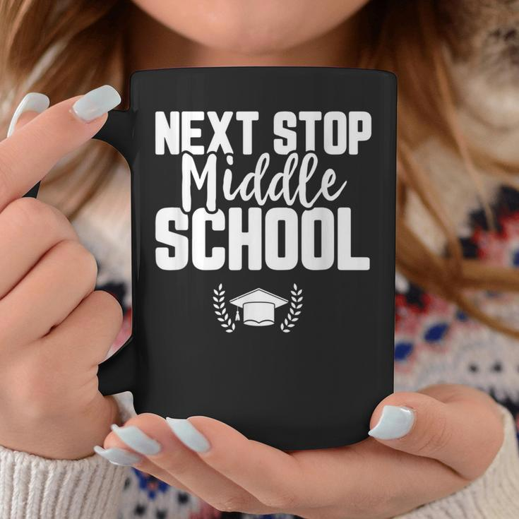 Next Stop Middle School Graduation Vintage Retro Coffee Mug Unique Gifts
