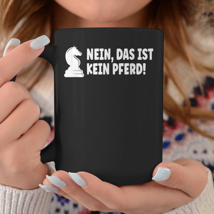 No Das Ist Kein Pferd Chess Player Tassen Lustige Geschenke