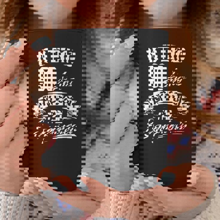 No Tengo 90 Años Tengo 18 Con 72 De Experiencia Cumpleaños Taza de café Regalos divertidos