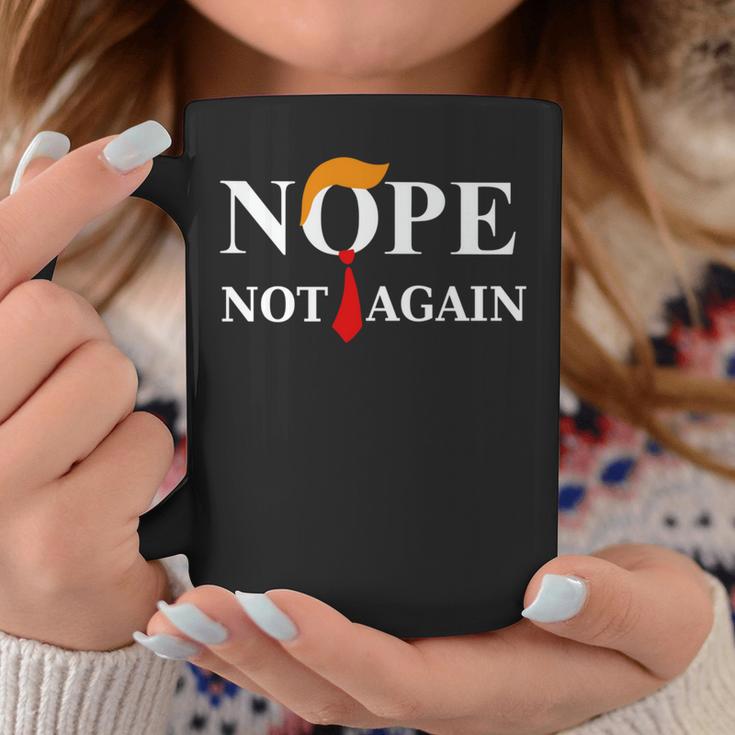 Nope Not Again Trump 2024 Coffee Mug Unique Gifts