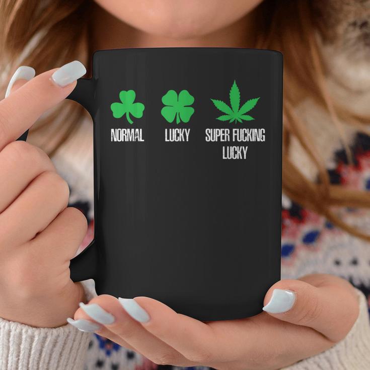 Normal Lucky Super Lucky Weed 420 Coffee Mug Unique Gifts