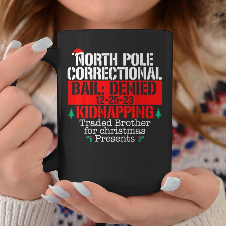 North Pole Correctional Traded Brother Xmas Matching Family Coffee Mug Unique Gifts