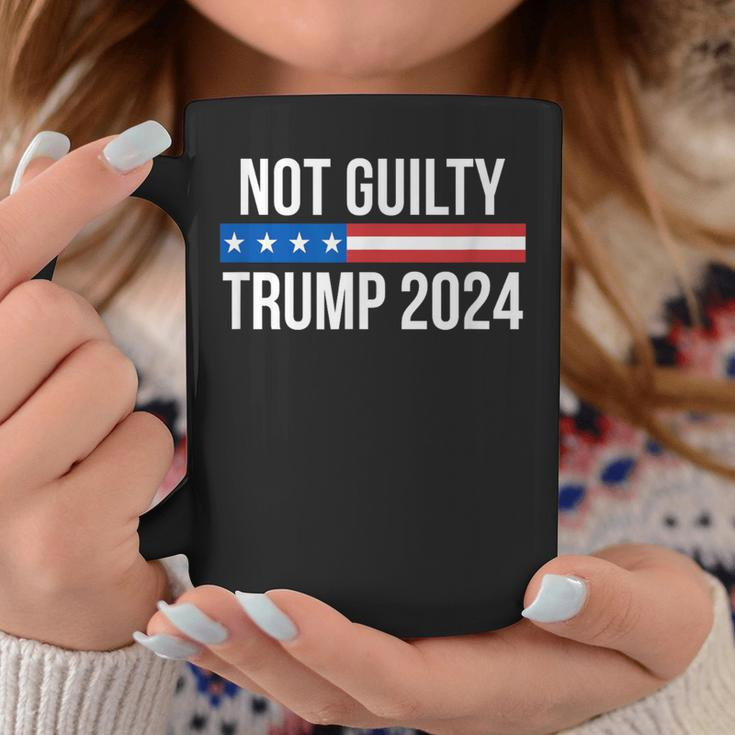 Not Guilty Trump 2024 Coffee Mug Unique Gifts
