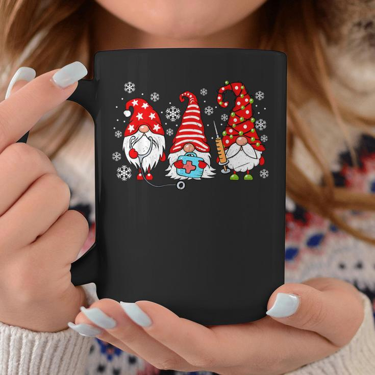 Nurse Christmas Gnomes Xmas Scrub Top Er Rn Nursing Gnomies Coffee Mug Personalized Gifts