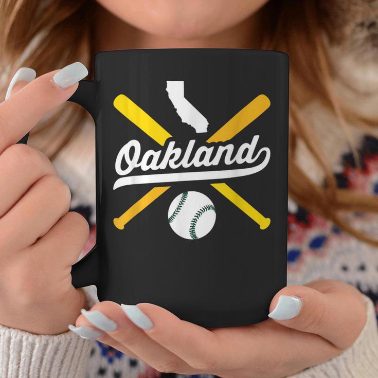 Oakland Baseball Vintage California Pride Love City Green Coffee Mug Unique Gifts