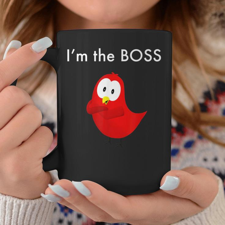 The Official Sammy Bird I'm The Boss Coffee Mug Unique Gifts