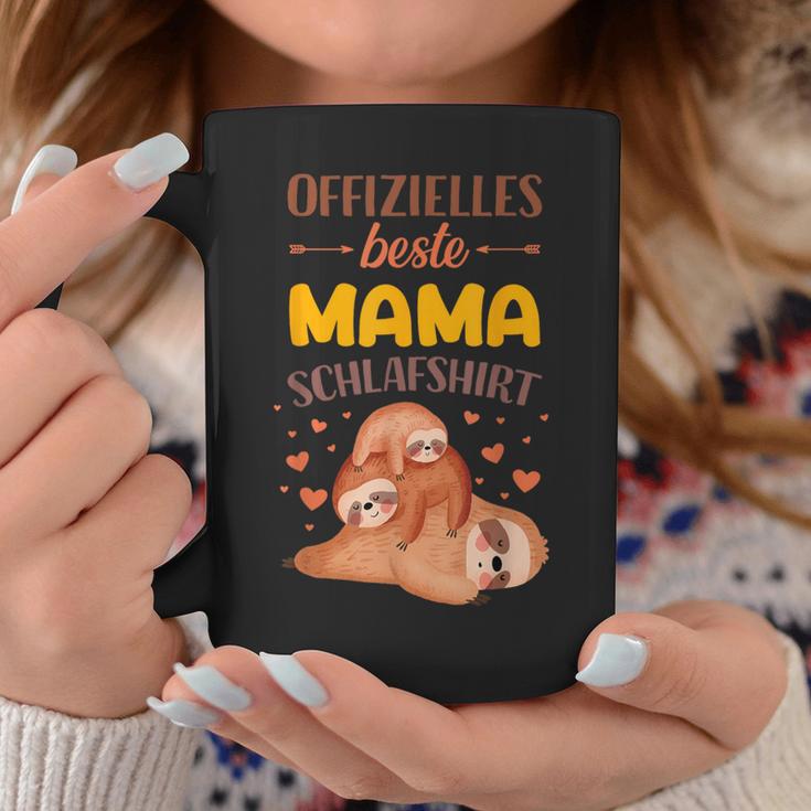 Offizielles Beste Mama Schlafanzug Faultier Muttertag Tassen Lustige Geschenke