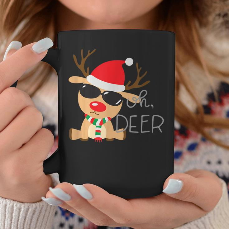 Oh Deer Reindeer Coffee Mug Funny Gifts