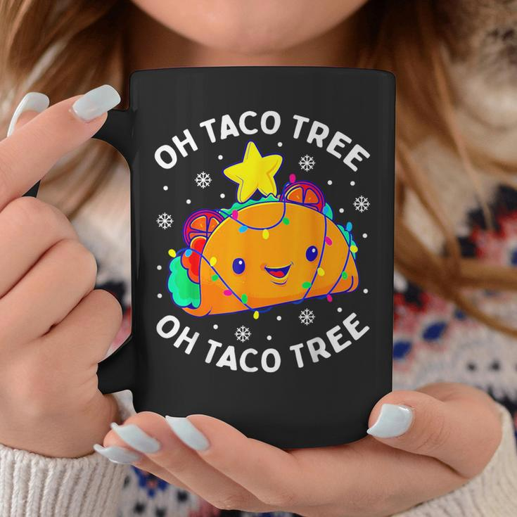 Oh Taco Tree Christmas Cute Xmas Mexican Food Lover Coffee Mug Unique Gifts