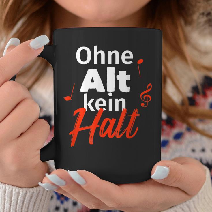 Ohne Alt Kein Halt Choir Singer Tassen Lustige Geschenke