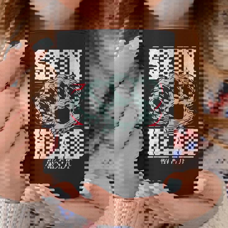 Oi Skinhead Girl Punk Taza de café Regalos divertidos