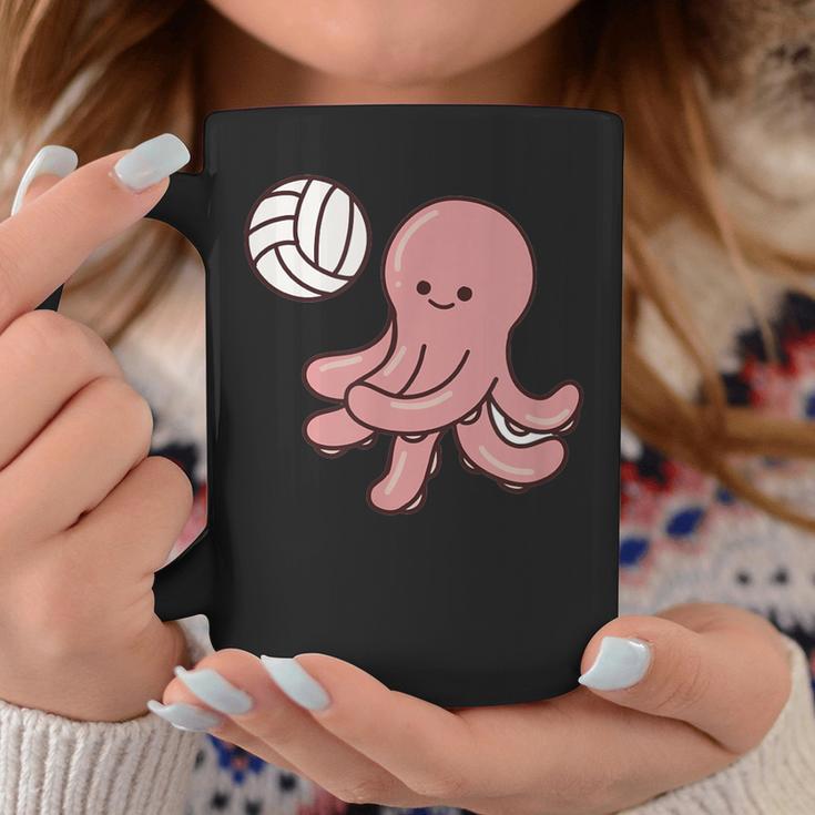 Oktopusolleyball Spieler Ballsportarten Tassen Lustige Geschenke