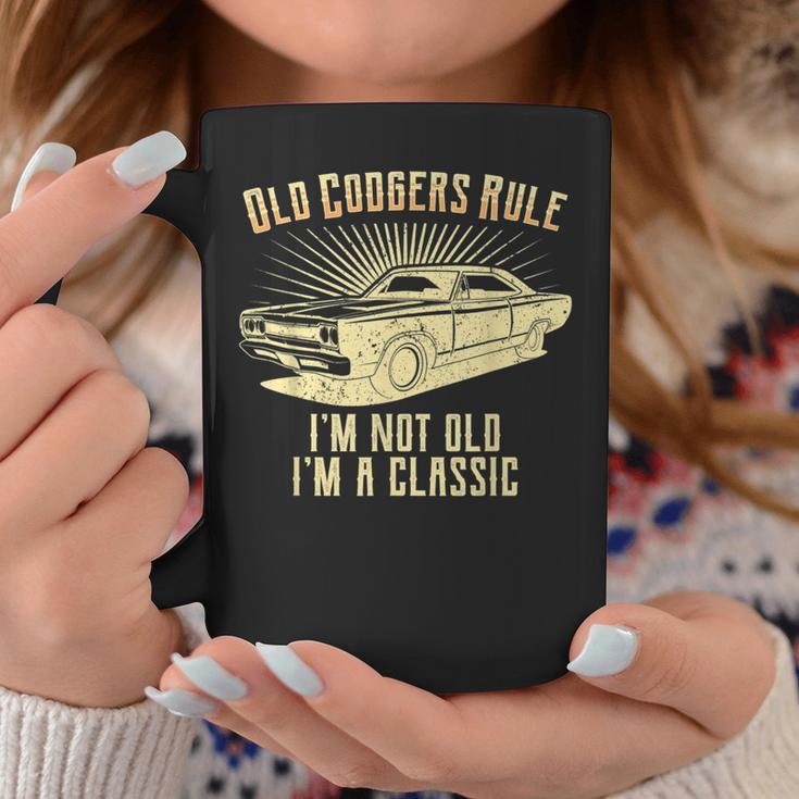 Old Codgers Rule-Classic Muscle Car Garage Coffee Mug Unique Gifts