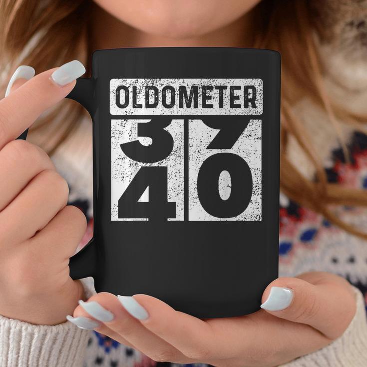 Oldometer Odometer 40Th Birthday 40 Coffee Mug Unique Gifts