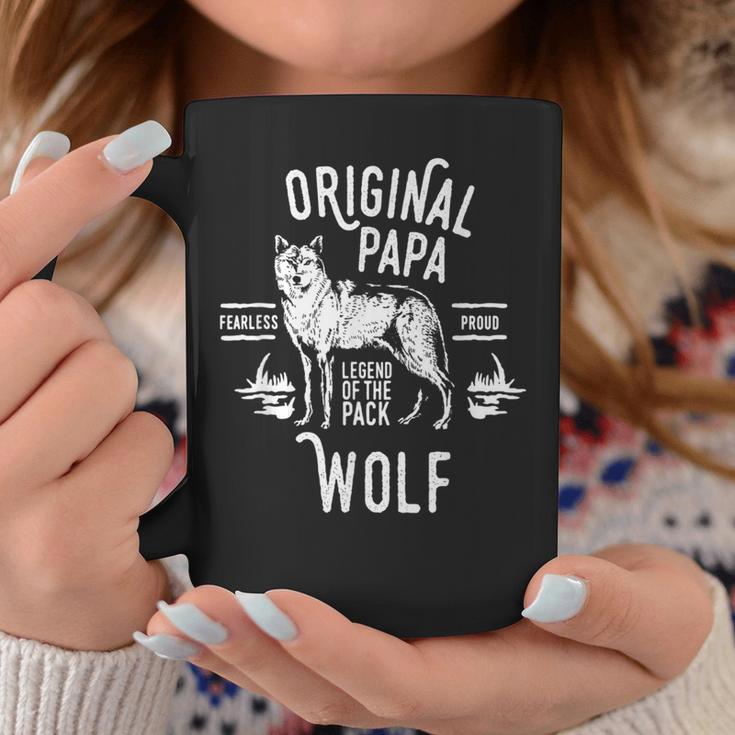 Original Papa Wolf Anführer Des Rudel-S Tassen Lustige Geschenke