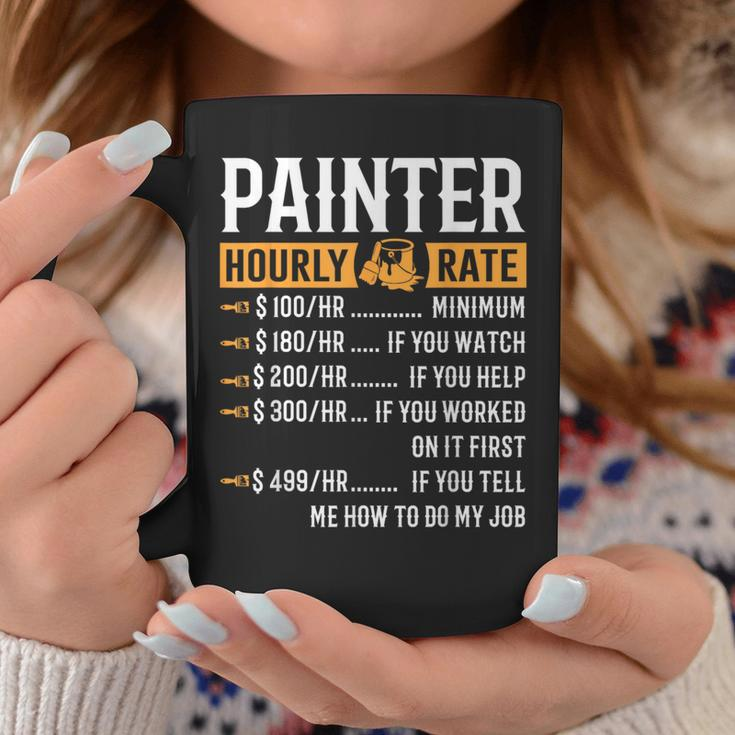 Painter Hourly Rate Painter Coffee Mug Unique Gifts