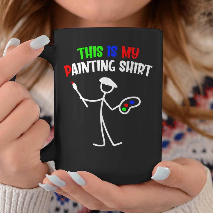 This Is My Painting Painters Stickman Painter Coffee Mug Unique Gifts