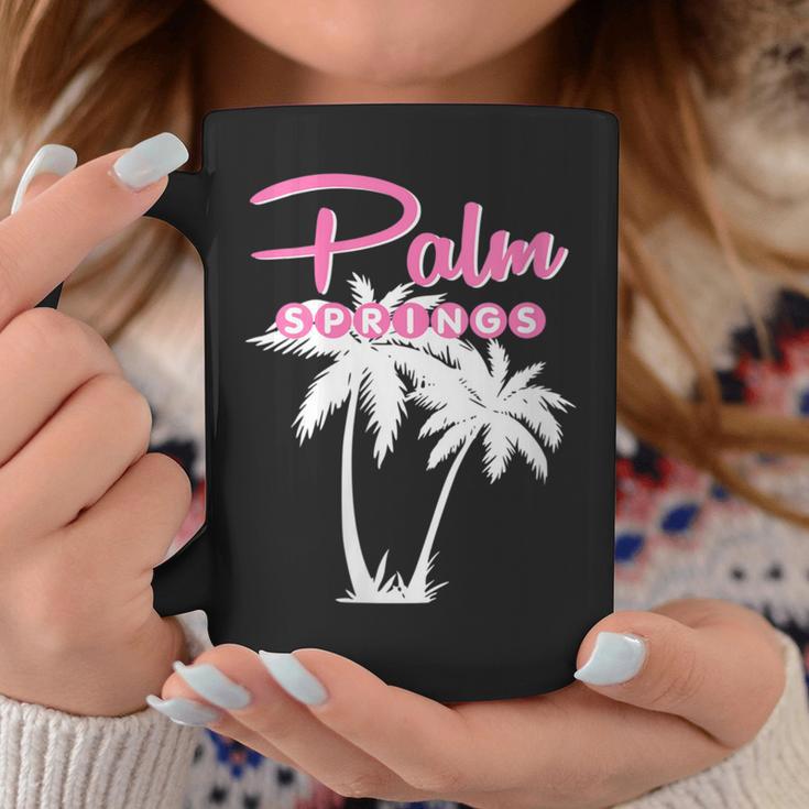 Palm Springs Retro Vintage California Palm Tree Coffee Mug Unique Gifts