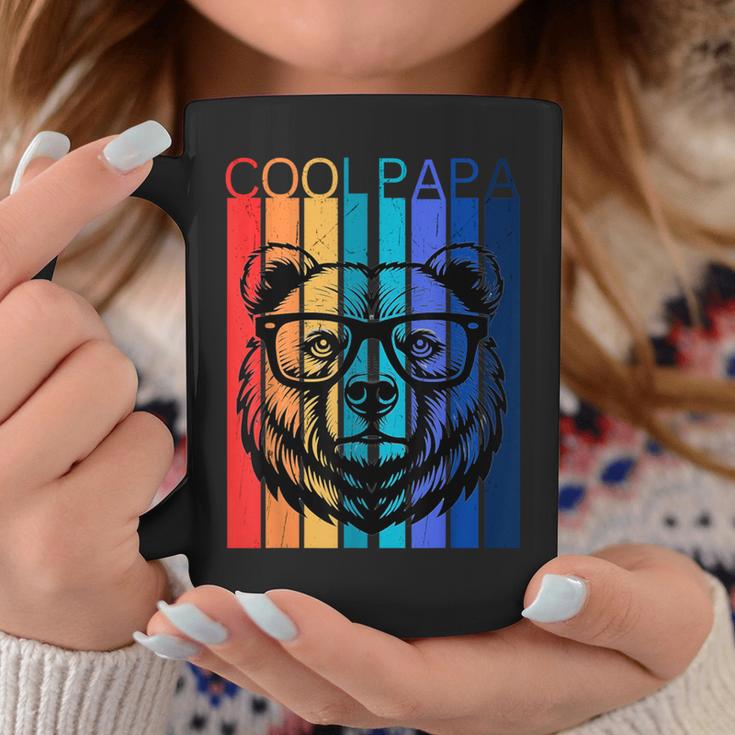 Papa Papa Bär Ehemannater Familieatertag Regenbogen Tassen Lustige Geschenke