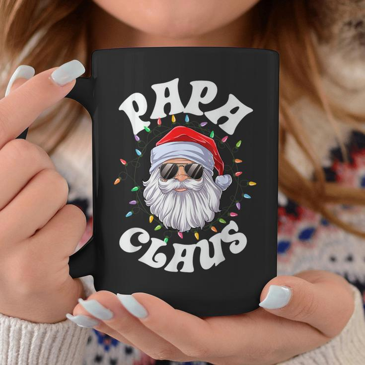 Papa Claus Santa Christmas Dad Family Matching Pajamas Xmas Coffee Mug Funny Gifts