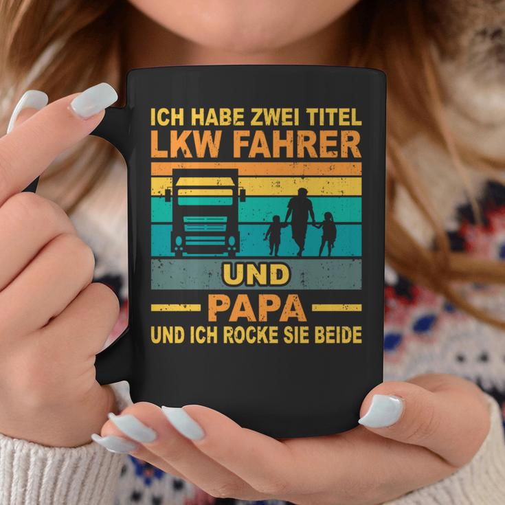 Papa Lkw Fahreratertag Berufsfahrerater Fernfahrer Papa Tassen Lustige Geschenke