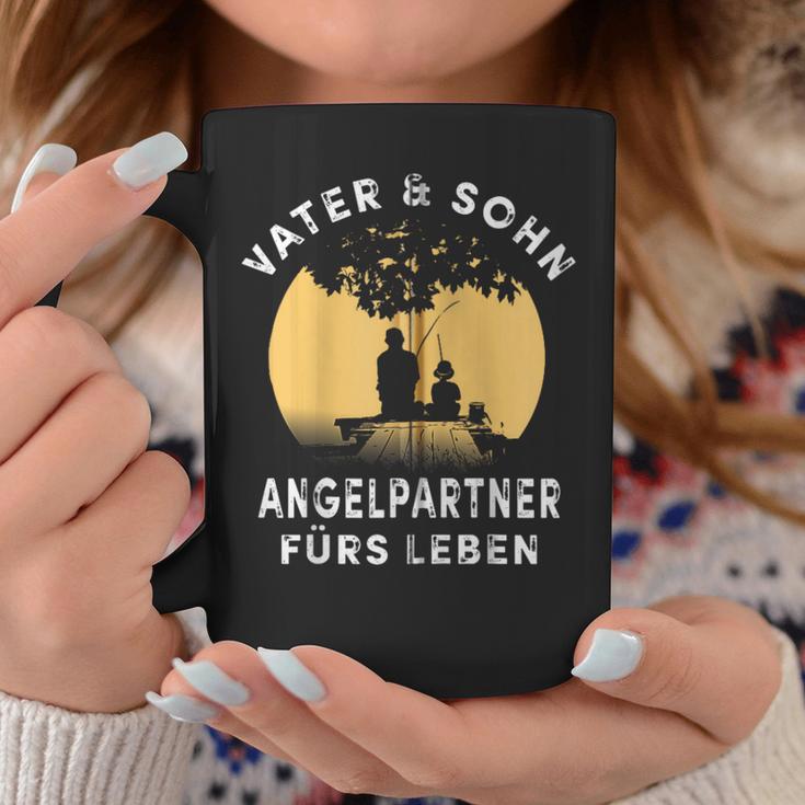 Papa Sohn Angler Geschenkater Sohn Angelpartner Angeln Kapuzenjacke Tassen Lustige Geschenke