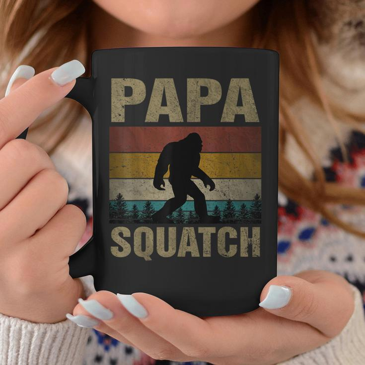 Papa Squatch Bigfoot Papa Sasquatch Yeti Family Coffee Mug Unique Gifts