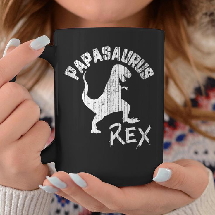 Papasaurus Rex Papa Dinosaurier Lustigesatertagsgeschenk Tassen Lustige Geschenke