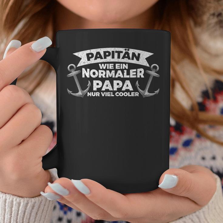 Papitän Wie Ein Normaler Papa Nuriel Cooler Tassen Lustige Geschenke