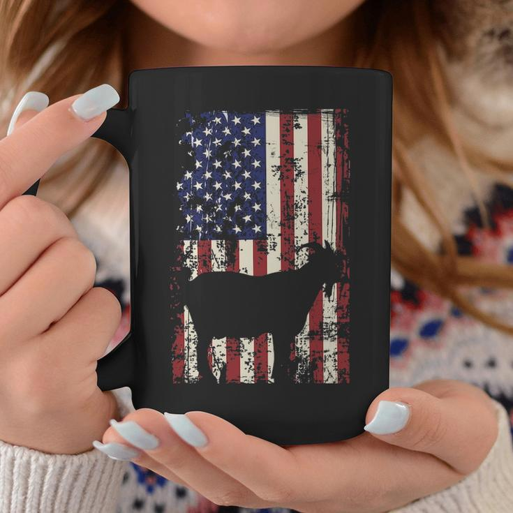 Patriotic Goat 4Th Of July American Flag Coffee Mug Unique Gifts