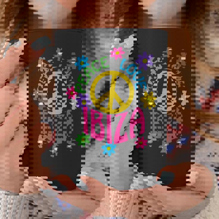 Paz Amor Ibiza Taza de café Regalos divertidos