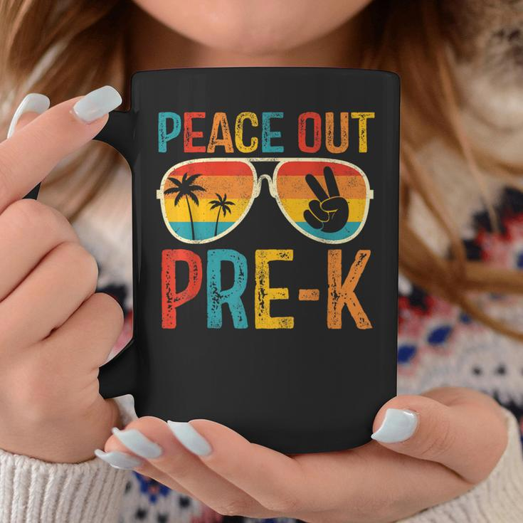 Peace Out Pre-K Graduation Last Day Of Pre K Coffee Mug Unique Gifts
