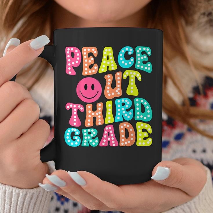Peace Out Third Grade Last Day Of School 3Rd Grade Teacher Coffee Mug Unique Gifts