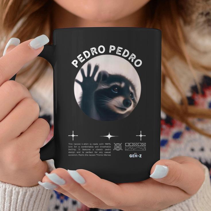 Pedro Pedro Pedro Dancing Racoon Meme Tassen Lustige Geschenke